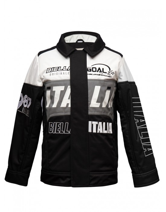 Boys Jacket Sporty Urban Black
